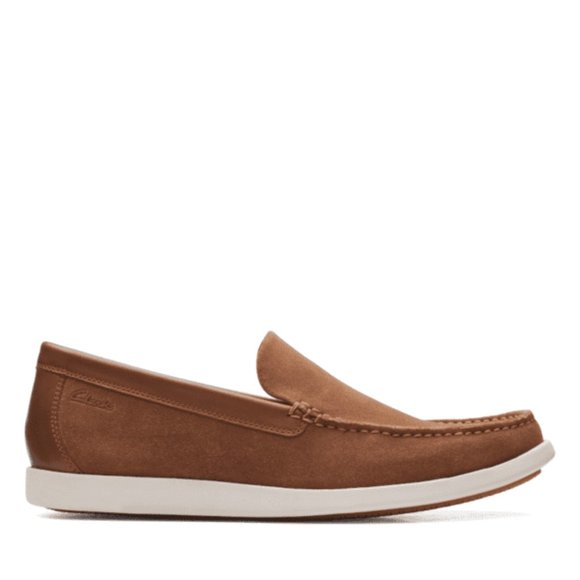 Men\'s Clarks Ferius Creek Moc Toe Loafer